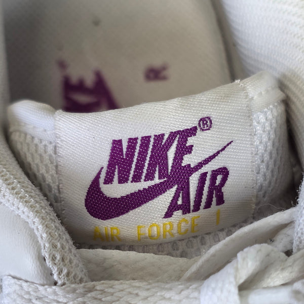 Nike Air Force 1 '07 Low Embossed Hoops Dark Obsidian maat 42