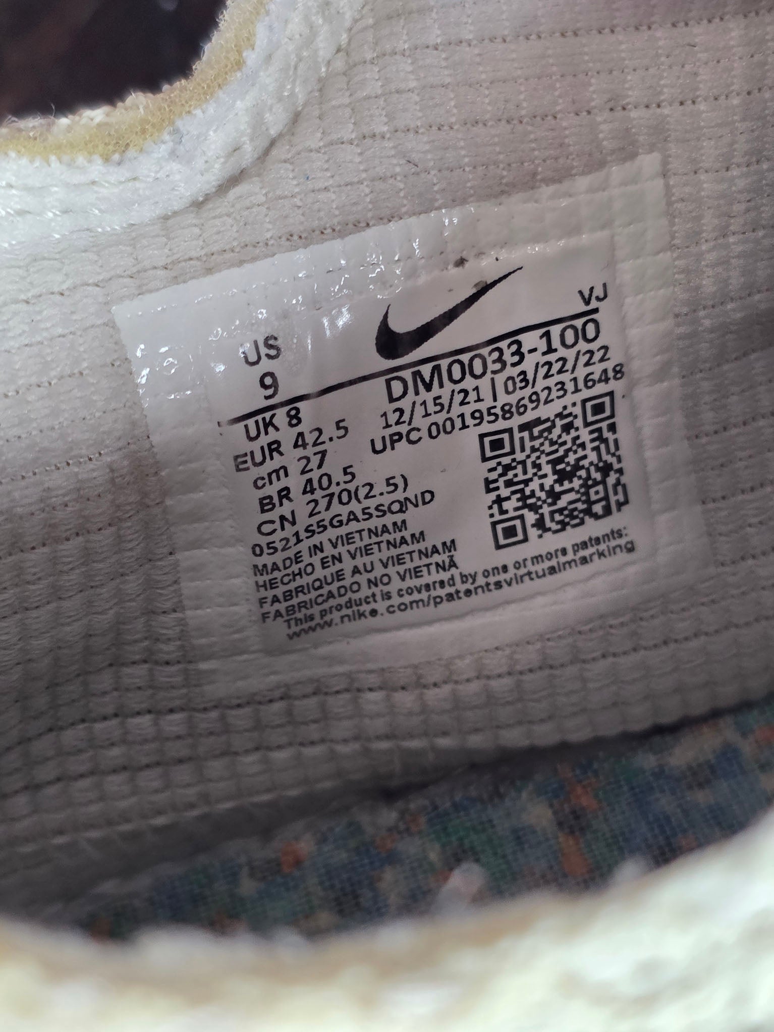Nike Air Max 90 Terrascape White Rattan maat 42,5