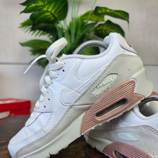 Nike Air Max 90 White Metallic Red Bronze maat 40