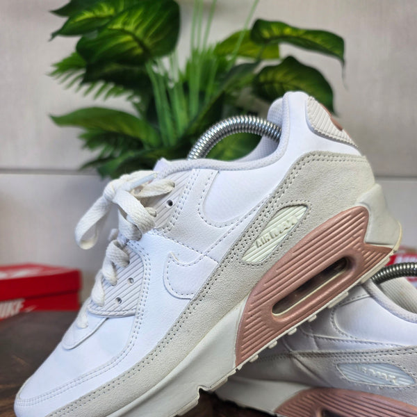 Nike Air Max 90 White Metallic Red Bronze maat 40