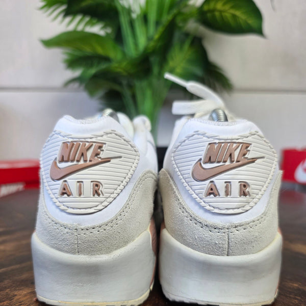 Nike Air Max 90 White Metallic Red Bronze maat 40