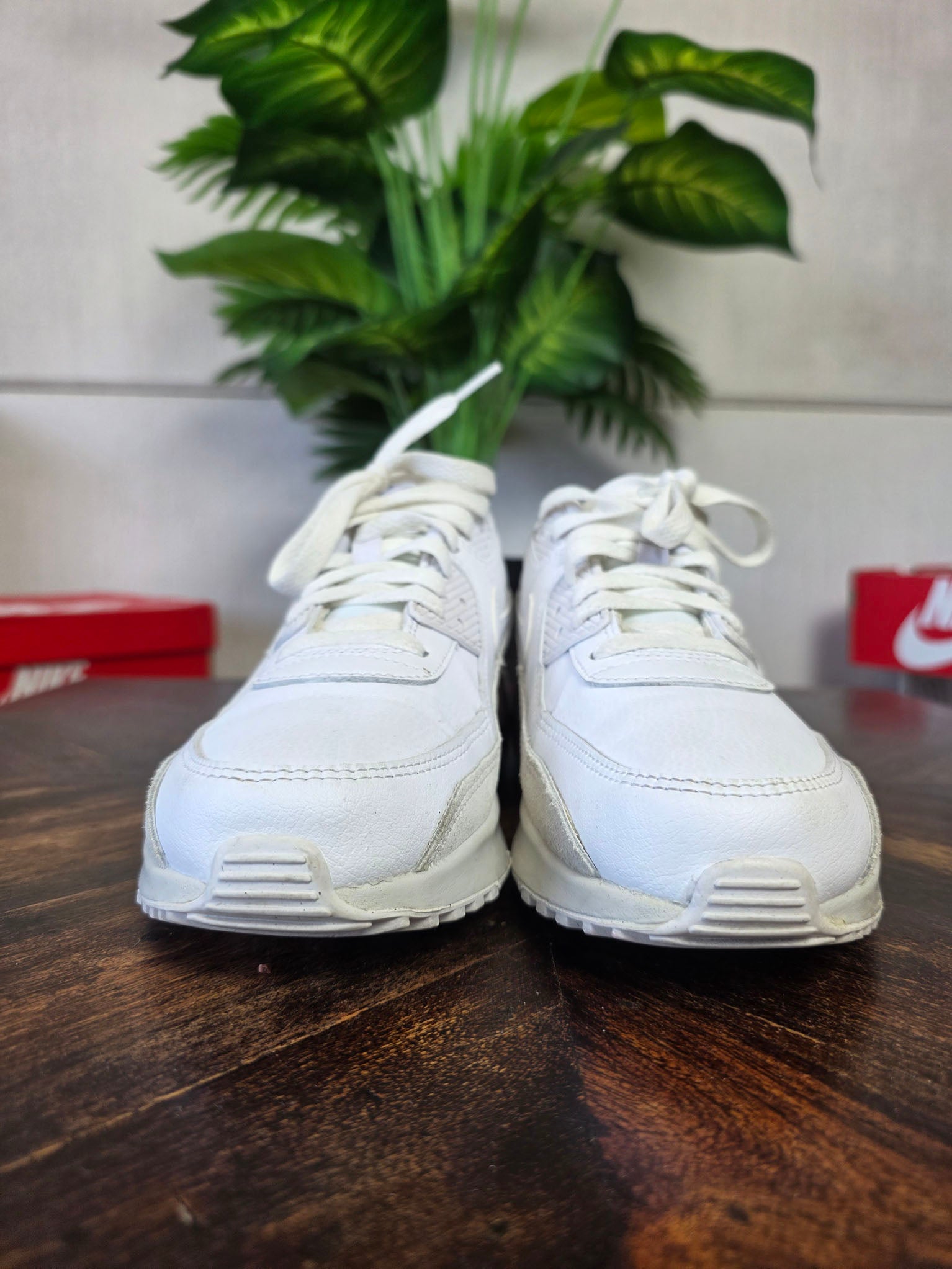 Nike Air Max 90 White Metallic Red Bronze maat 40