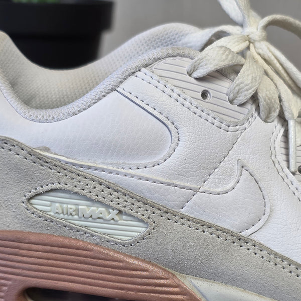 Nike Air Max 90 White Metallic Red Bronze maat 40