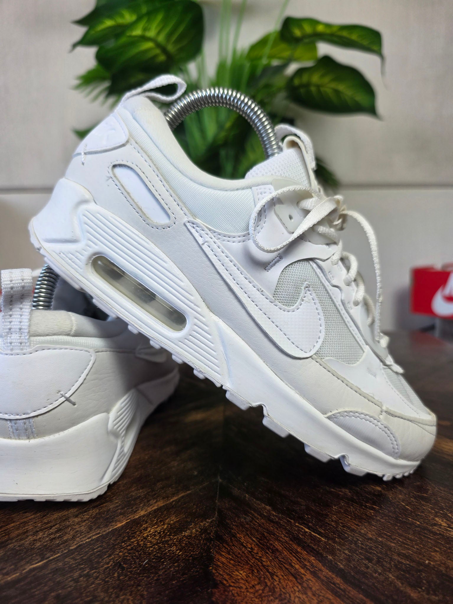 Nike Air Max 90 Futura Triple White maat 38,5