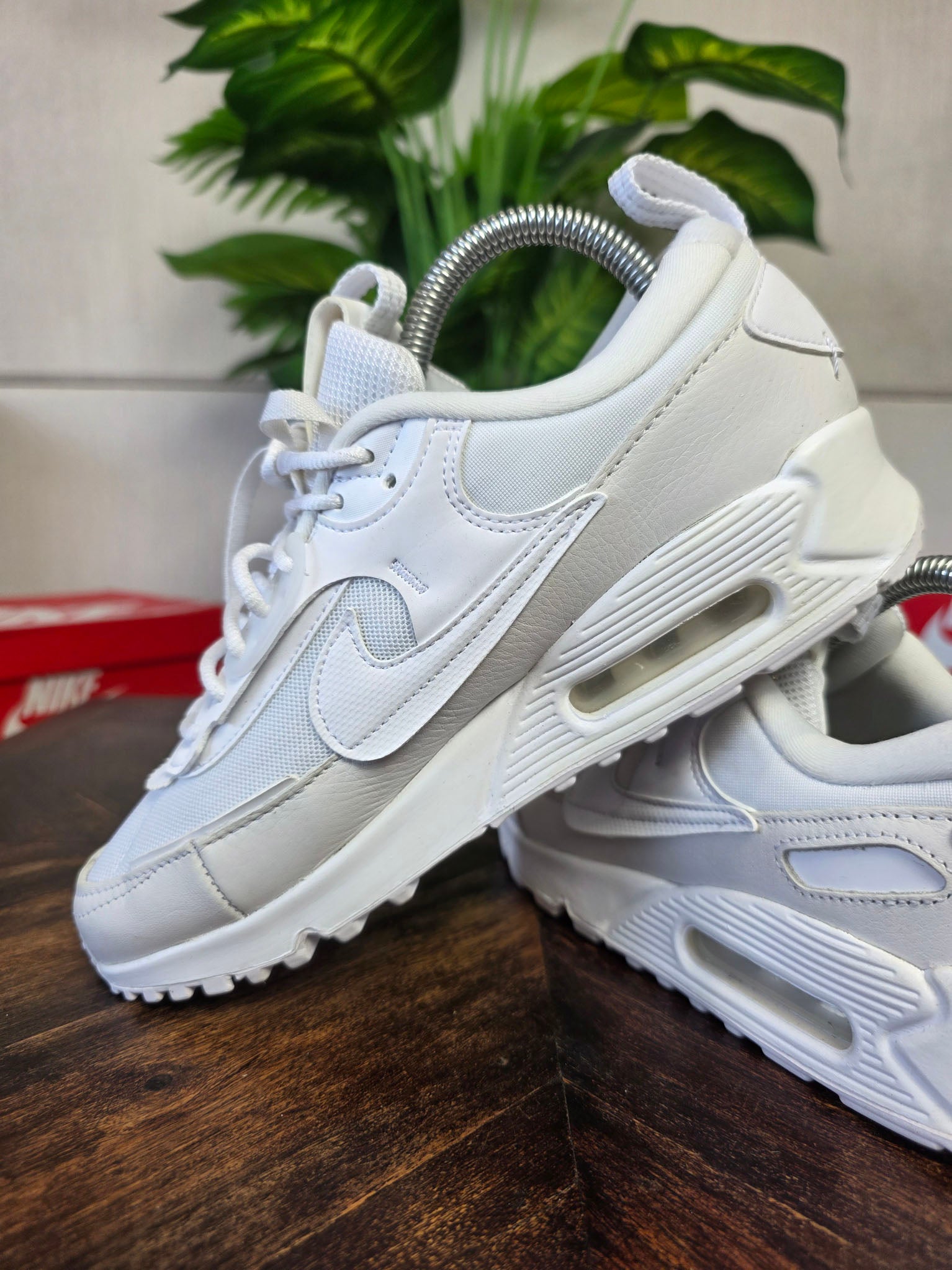 Nike Air Max 90 Futura Triple White maat 38,5