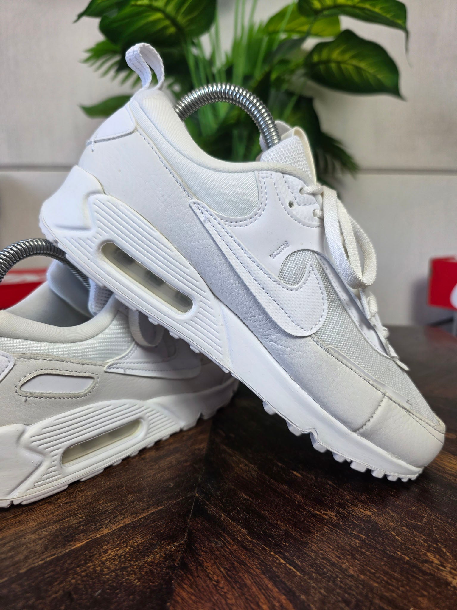Nike Air Max 90 Futura Triple White maat 38,5