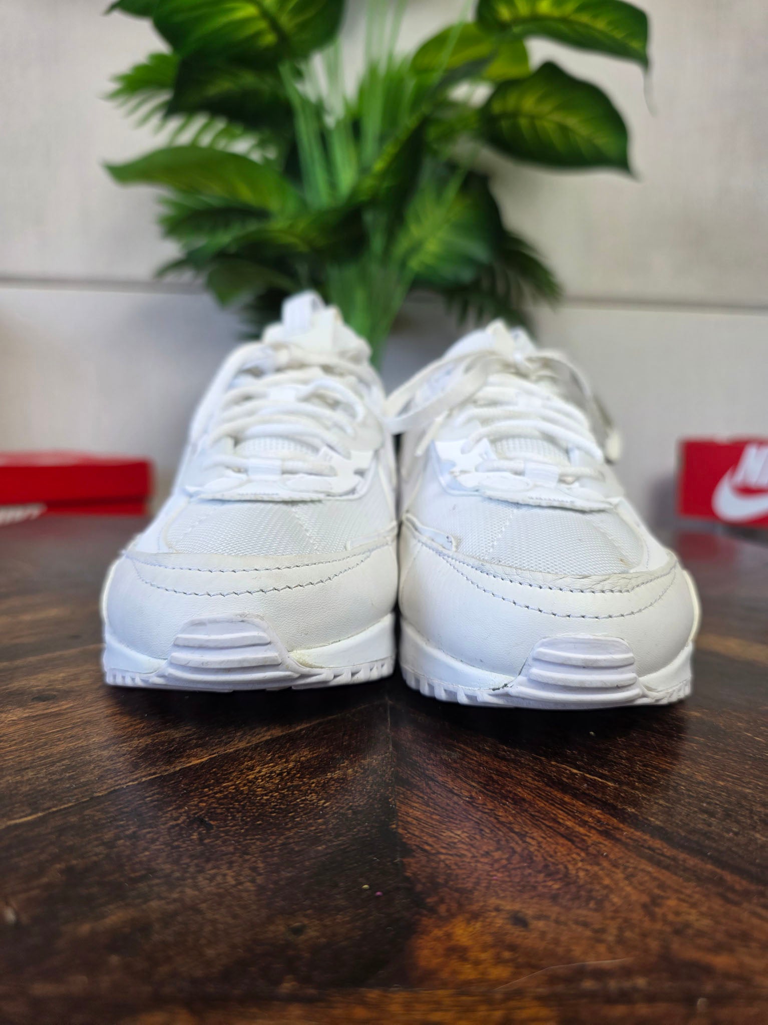 Nike Air Max 90 Futura Triple White maat 38,5
