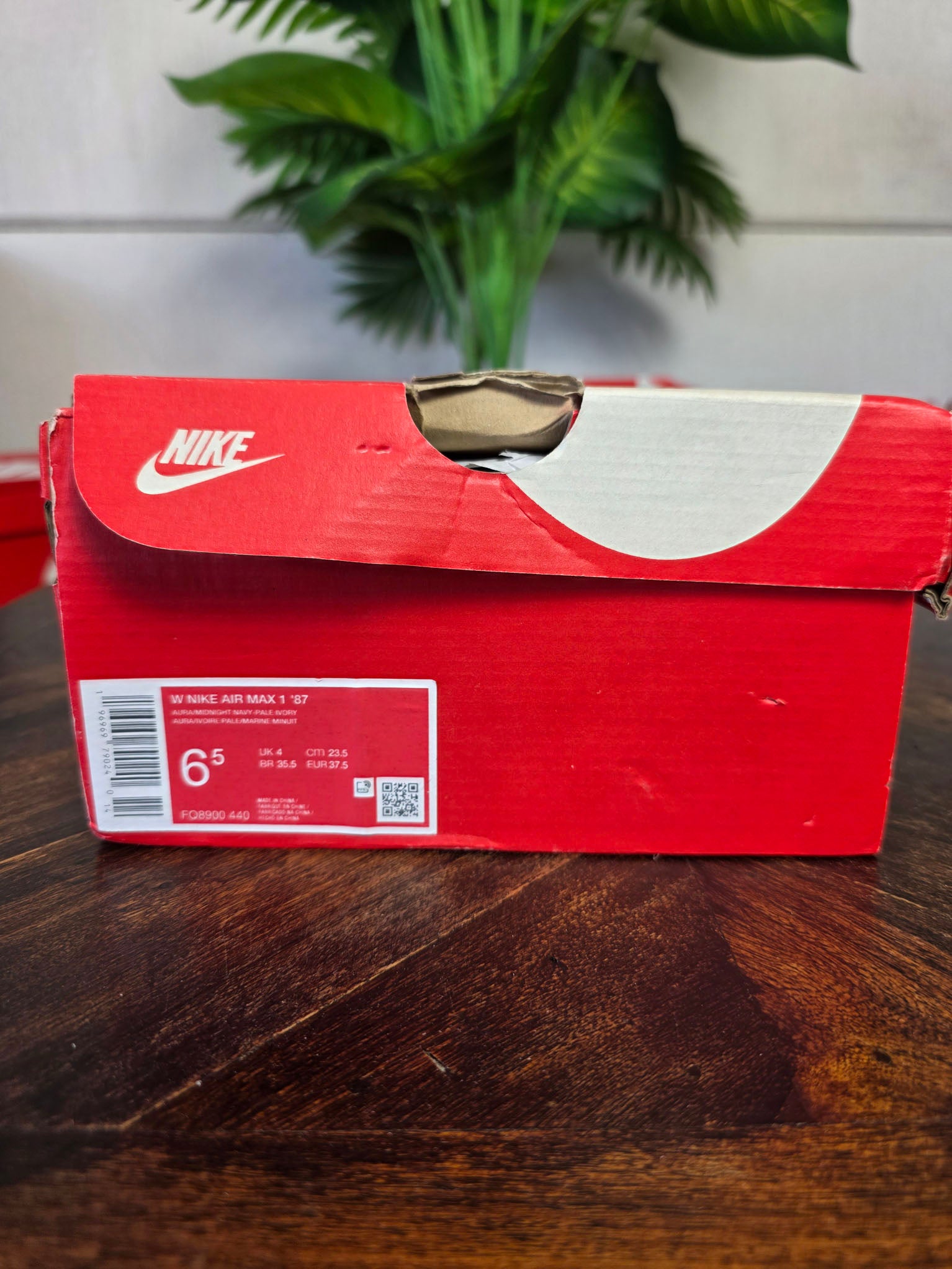 Nike Air Max 1 '87 Denim Aura maat 37,5