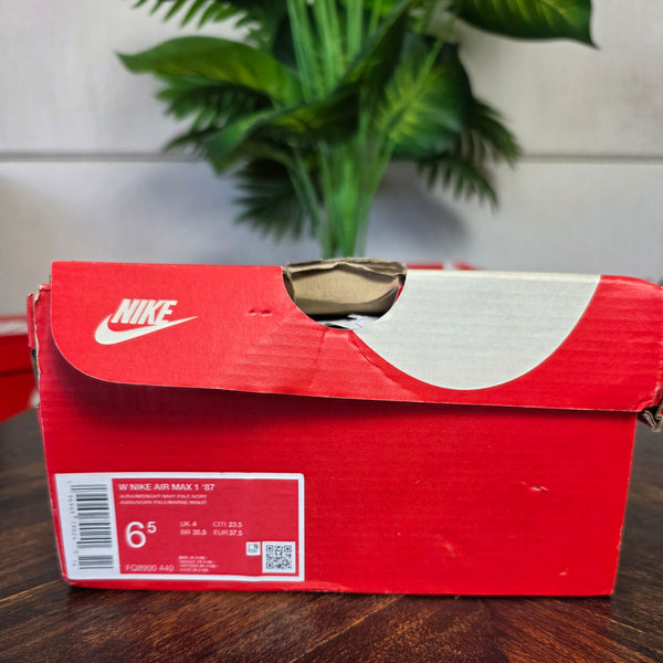 Nike Air Max 1 '87 Denim Aura maat 37,5