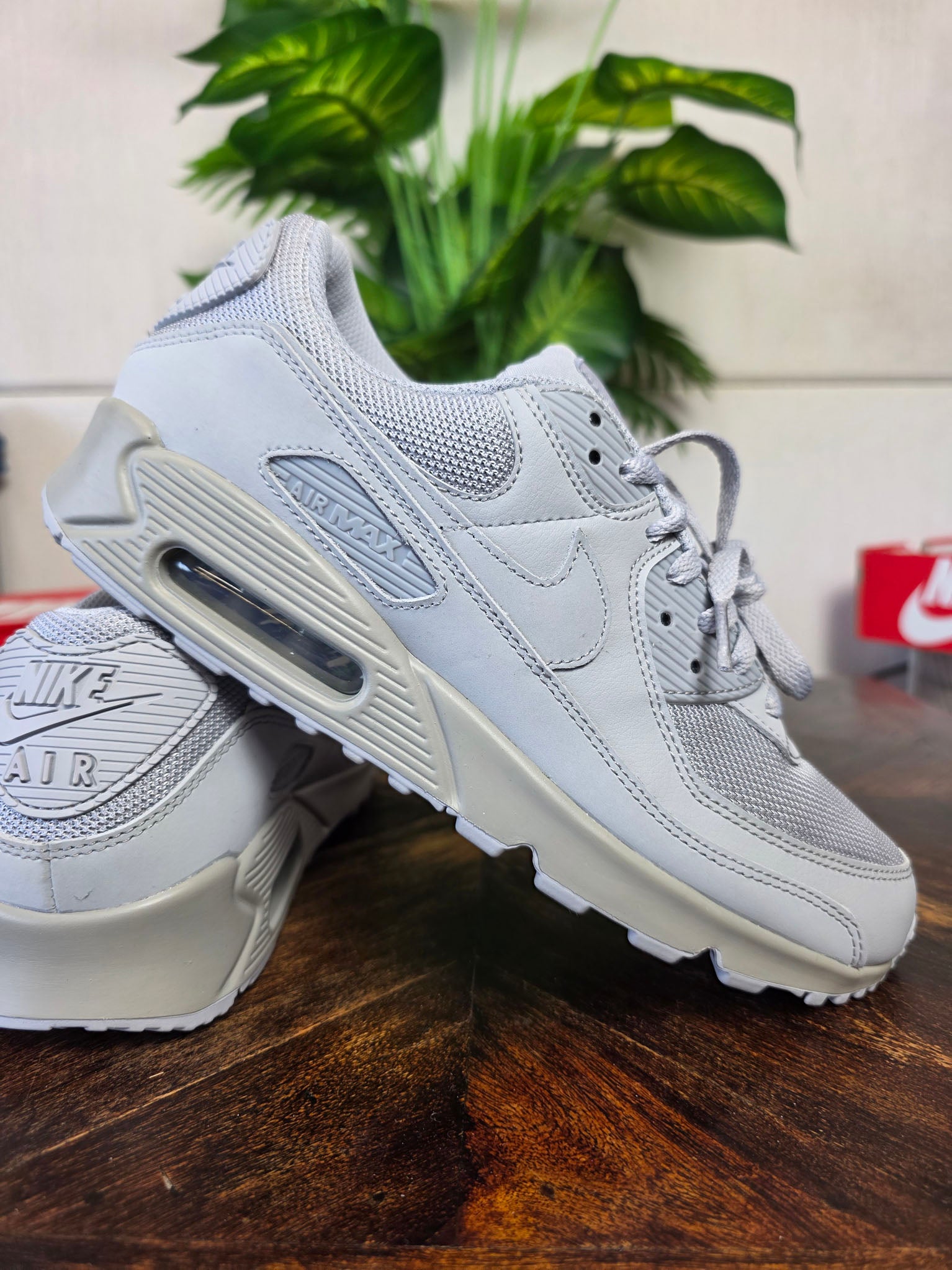 Nike Air Max 90 Recraft Wolf Grey maat 42,5