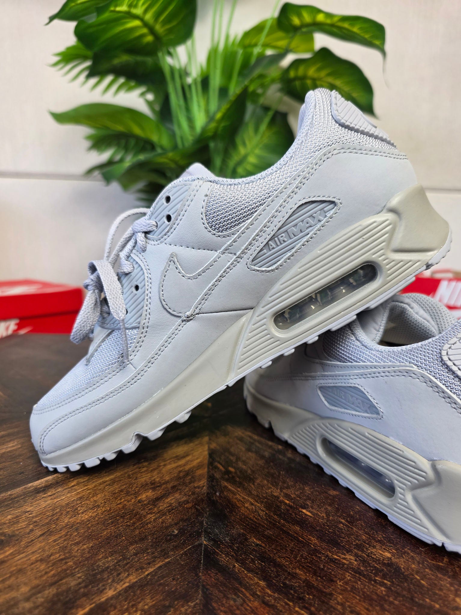 Nike Air Max 90 Recraft Wolf Grey maat 42,5