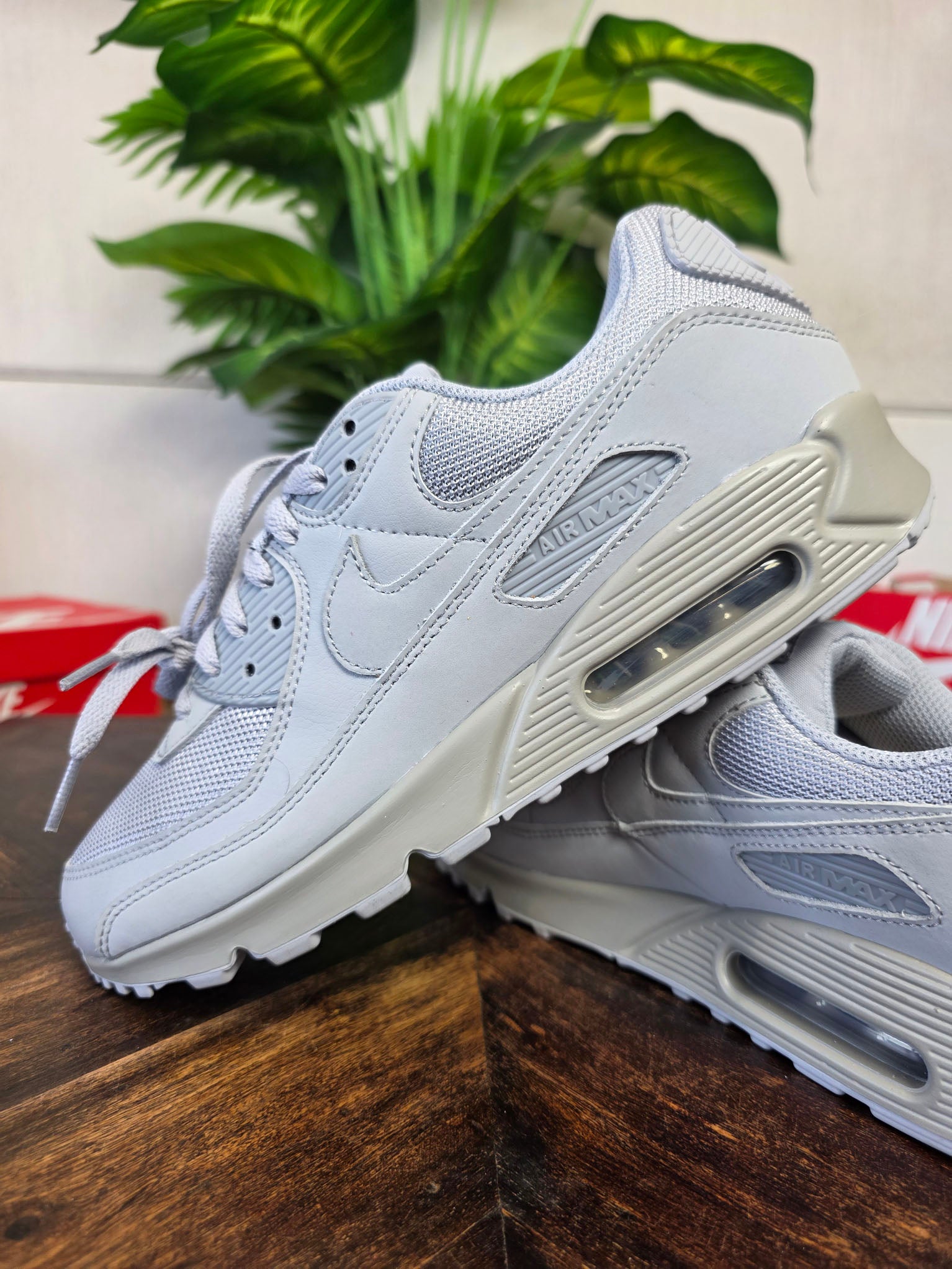 Nike Air Max 90 Recraft Wolf Grey maat 42,5