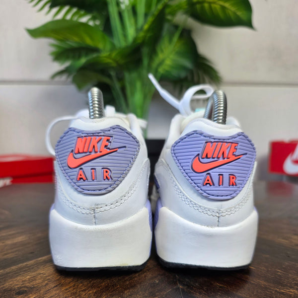 Nike Air Max 90 SE White Dark Purple Dust maat 36,5