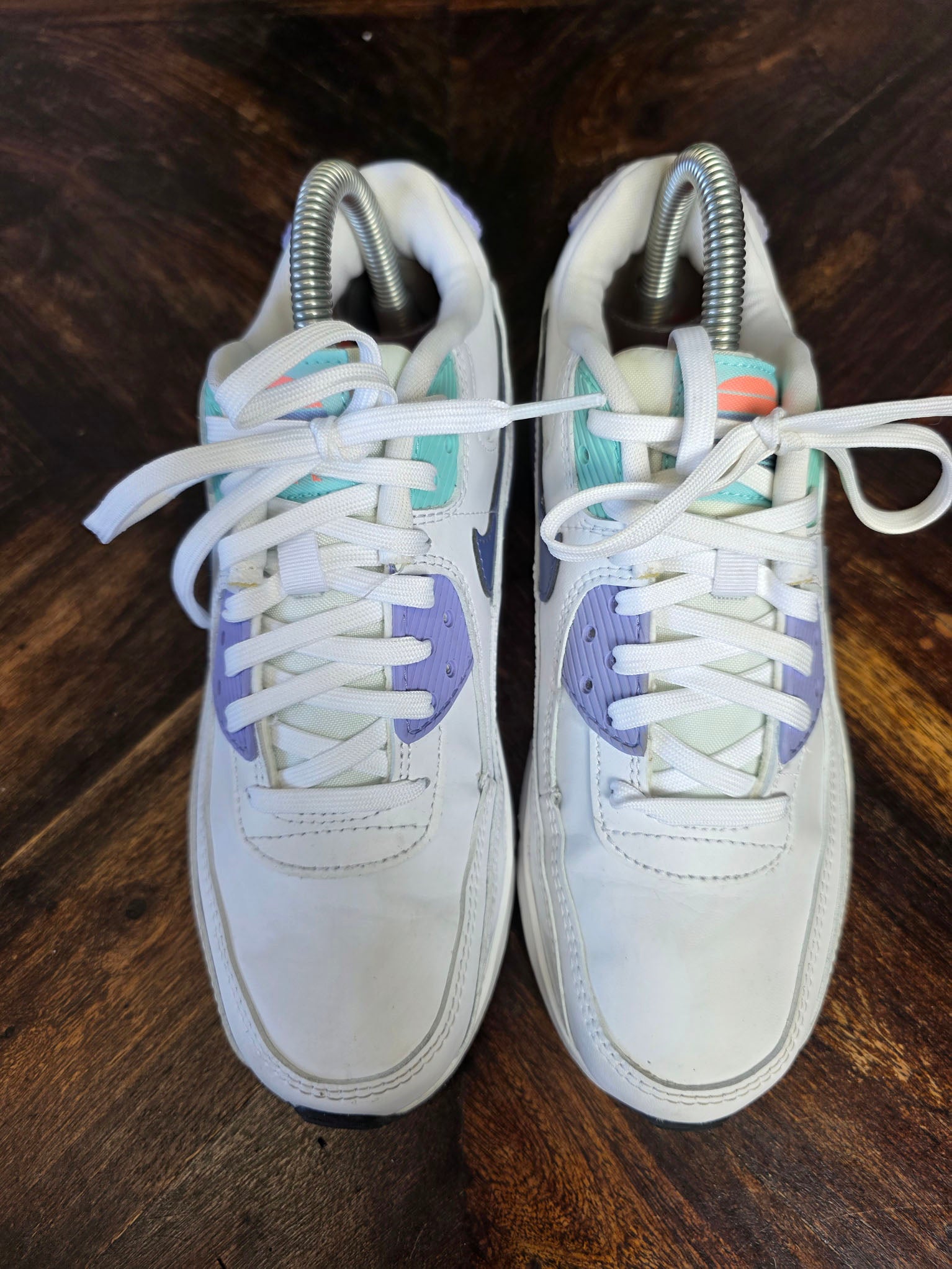 Nike Air Max 90 SE White Dark Purple Dust maat 36,5