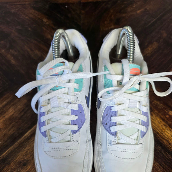 Nike Air Max 90 SE White Dark Purple Dust maat 36,5