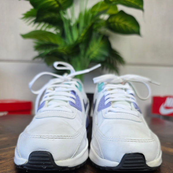 Nike Air Max 90 SE White Dark Purple Dust maat 36,5