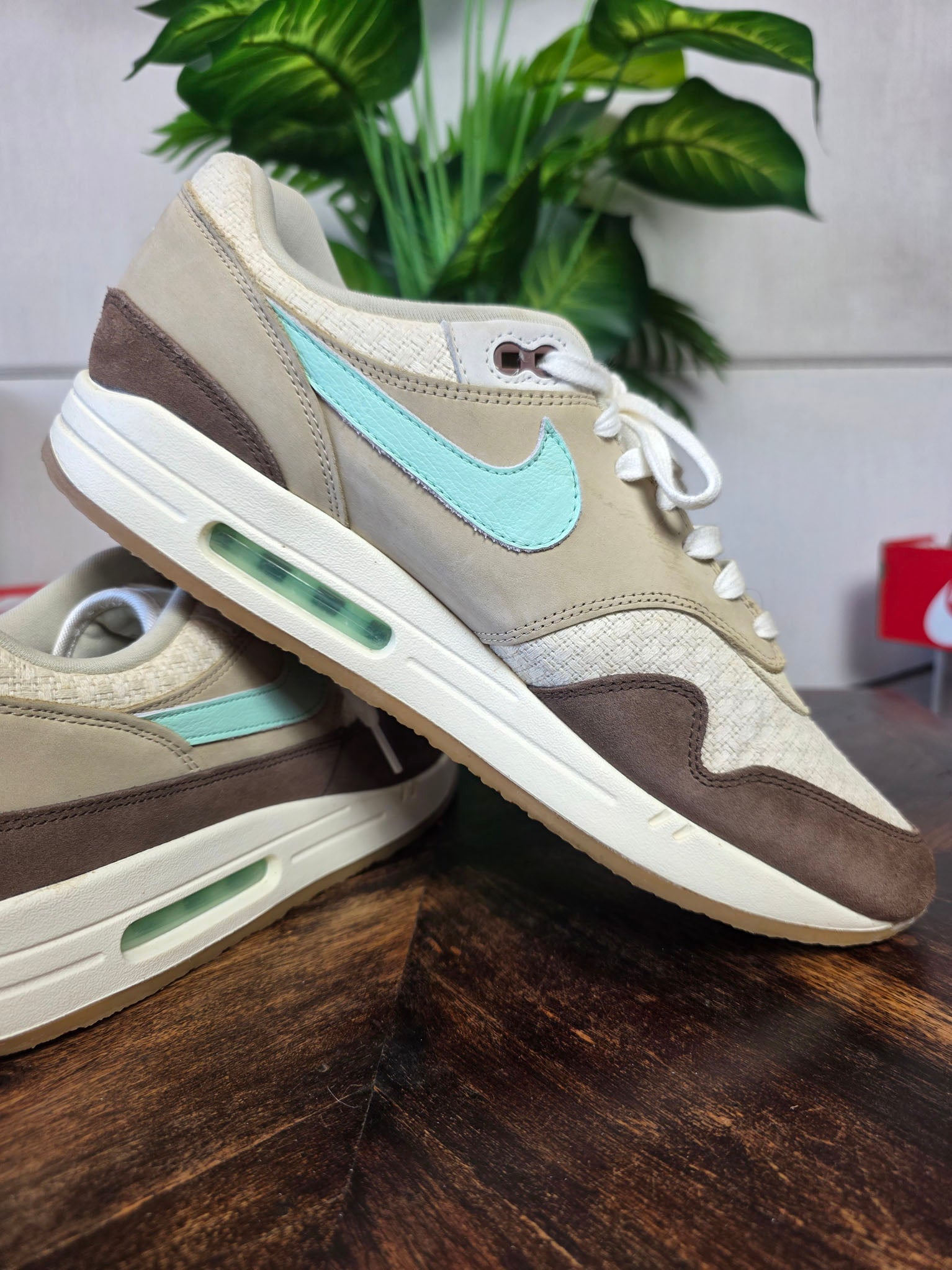 Nike Air Max 1 Crepe Hemp maat 48,5