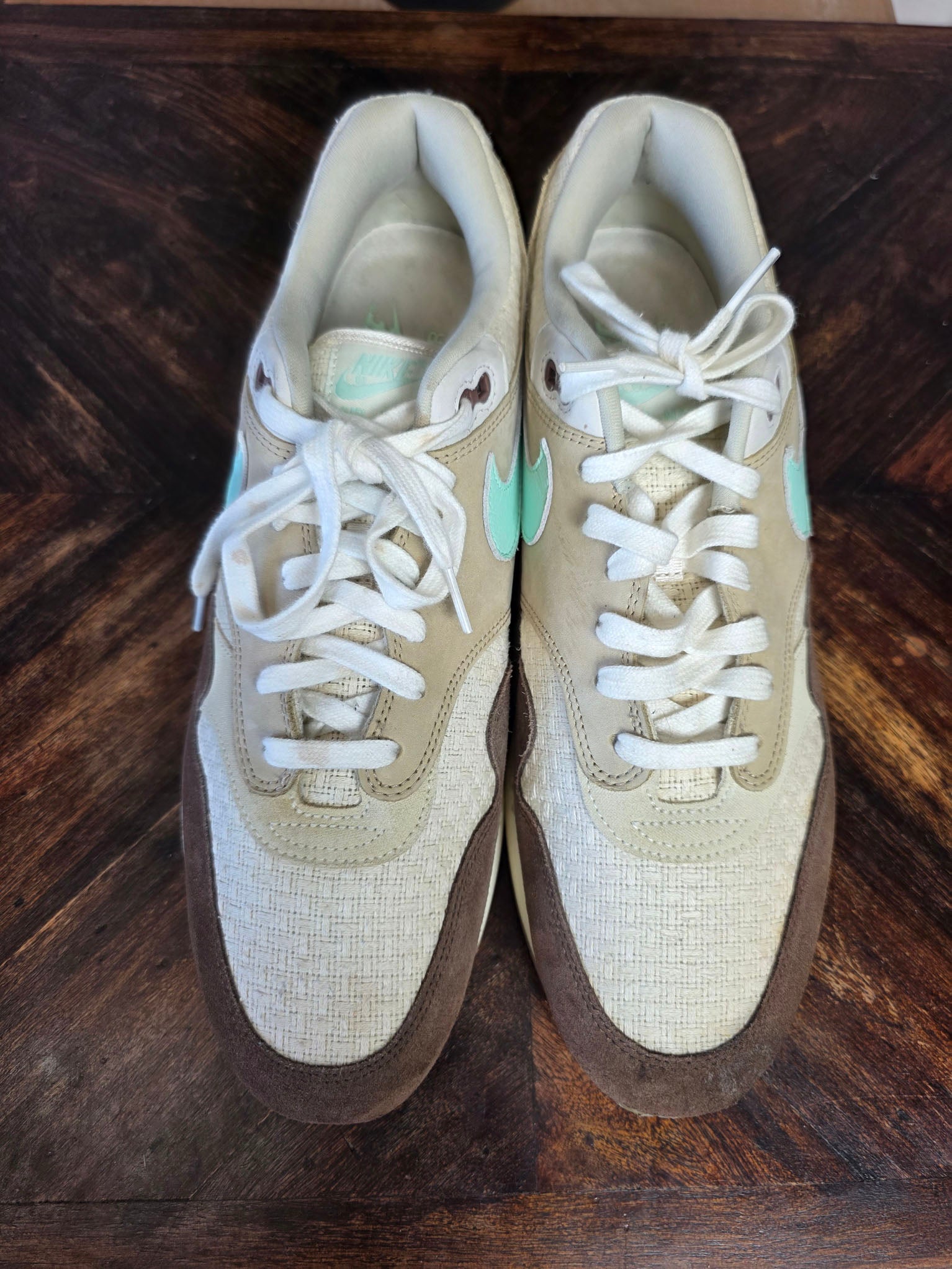 Nike Air Max 1 Crepe Hemp maat 48,5