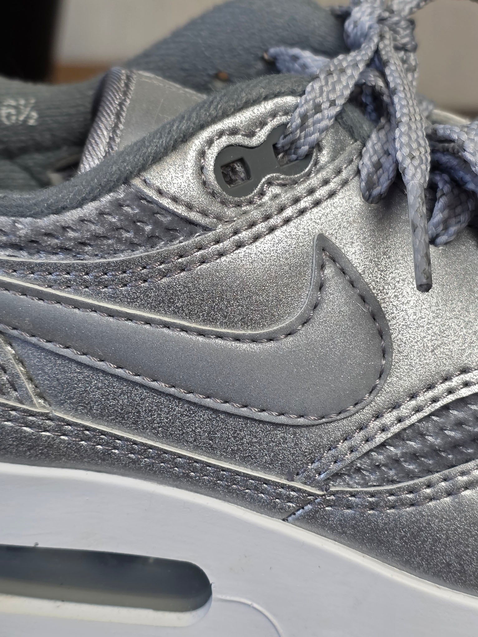 Nike Air Max 1 '86 OG Metallic Silver maat 39