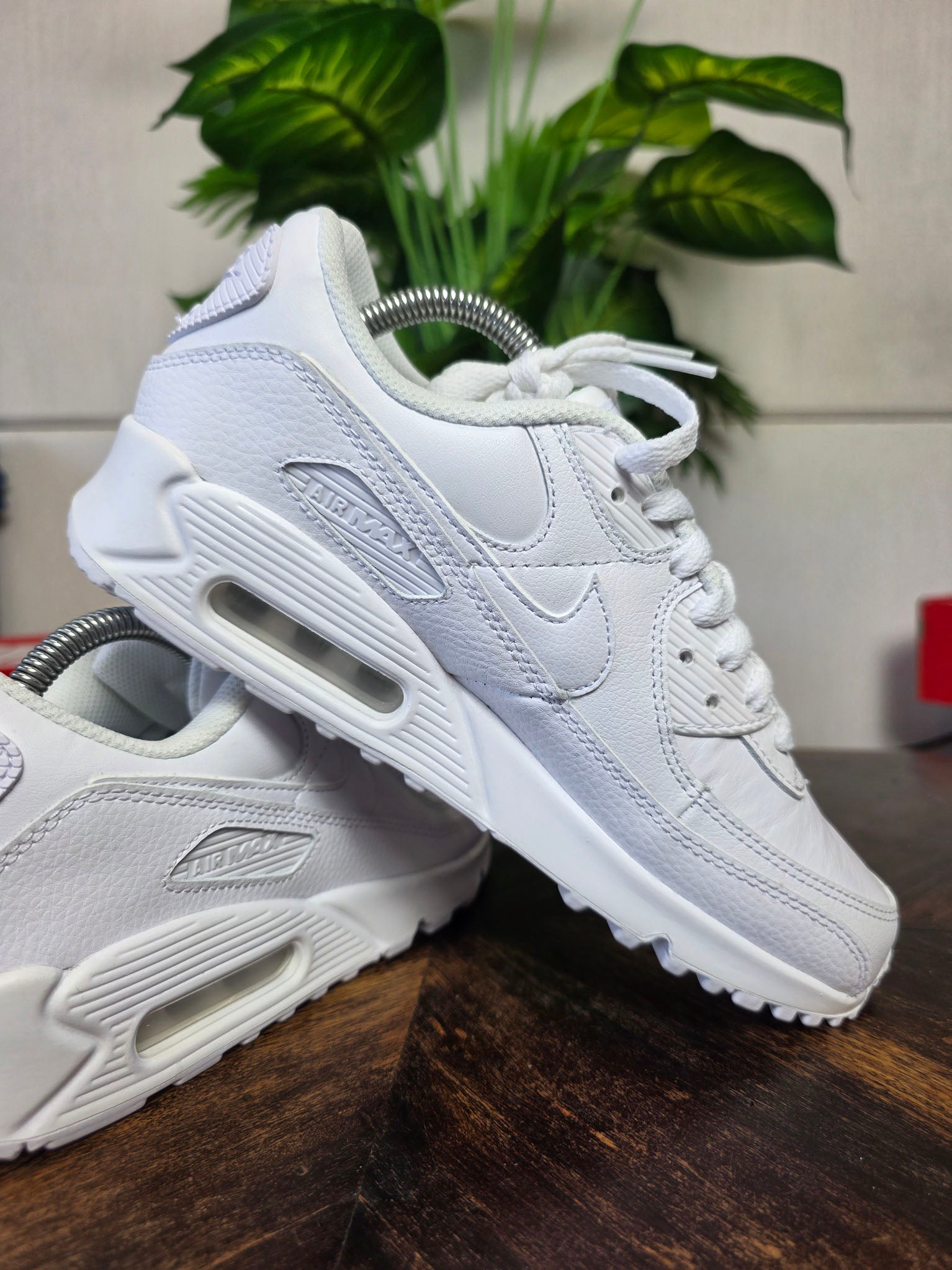 Nike Air Max 90 Triple White LTR maat 41