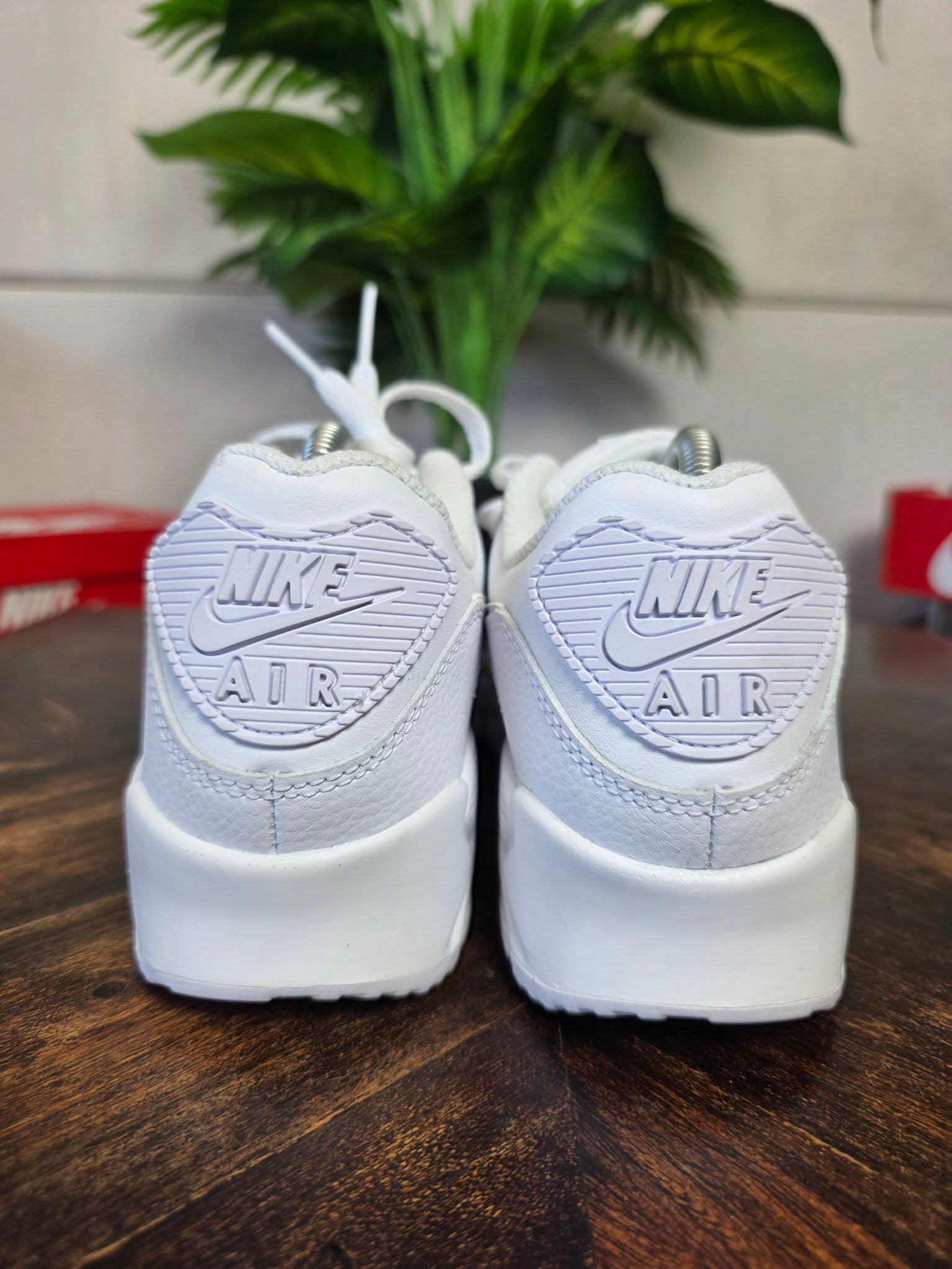 Nike Air Max 90 Triple White LTR maat 41