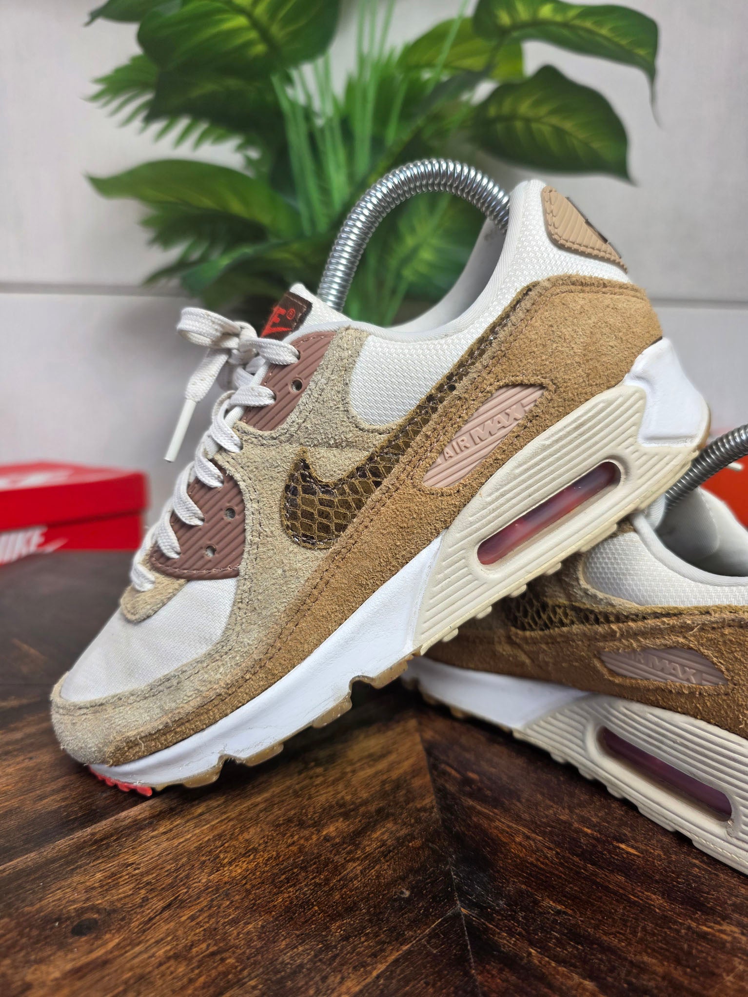 Nike Air Max 90 Snakeskin Swoosh maat 37,5