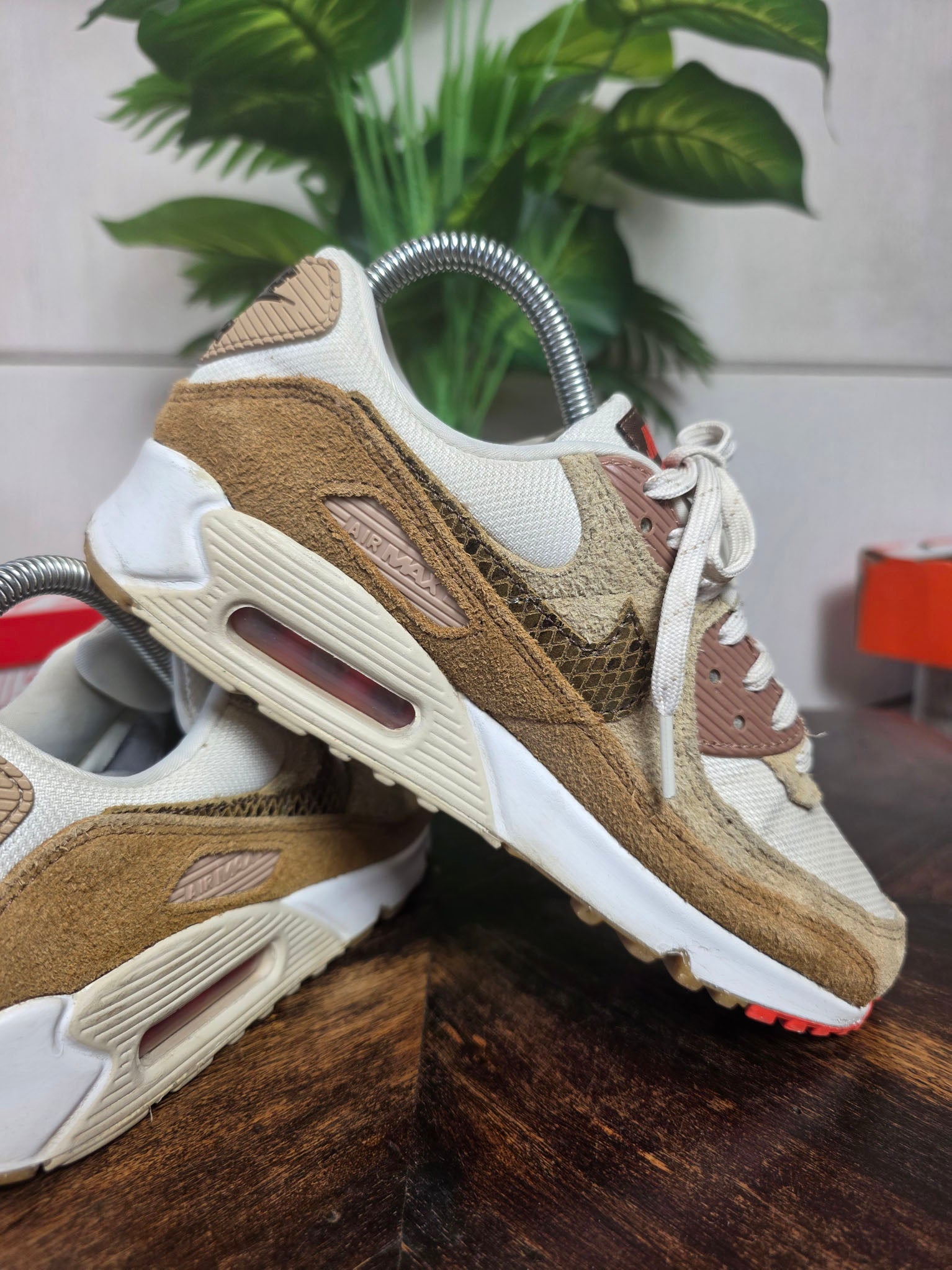 Nike Air Max 90 Snakeskin Swoosh maat 37,5