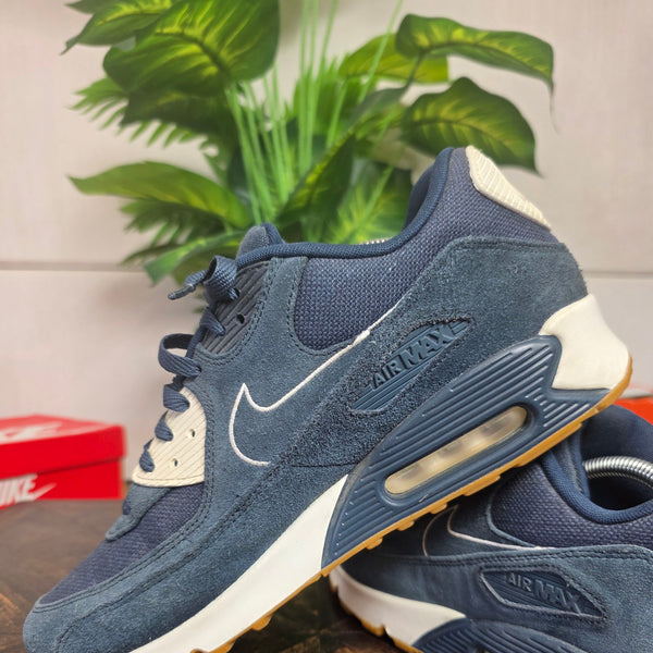 Nike Air Max 90 Premium Armory Navy Gum maat 45