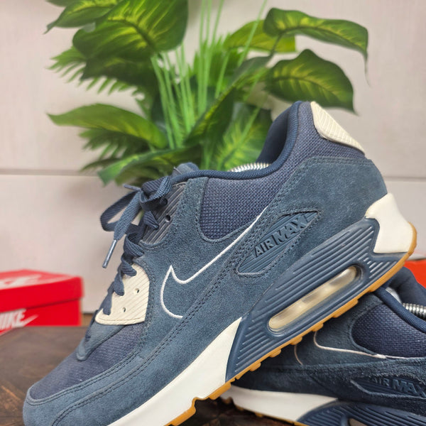 Nike Air Max 90 Premium Armory Navy Gum maat 45