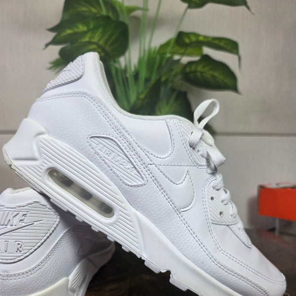 Nike Air Max 90 Triple White LTR maat 46