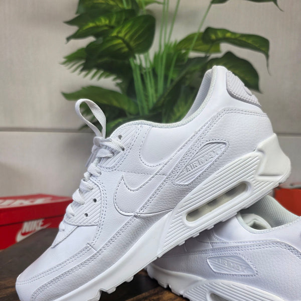 Nike Air Max 90 Triple White LTR maat 46