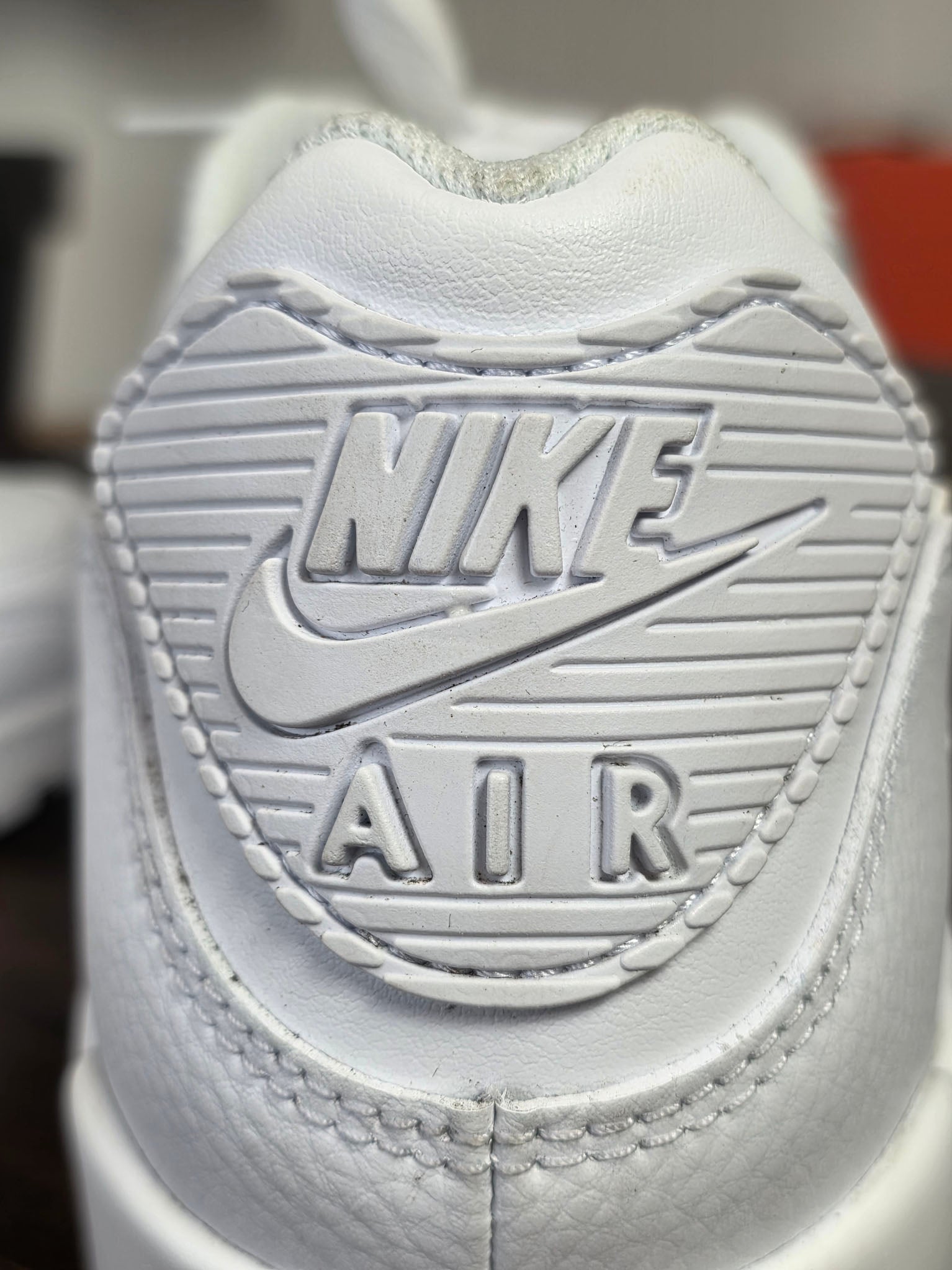 Nike Air Max 90 Triple White LTR maat 46