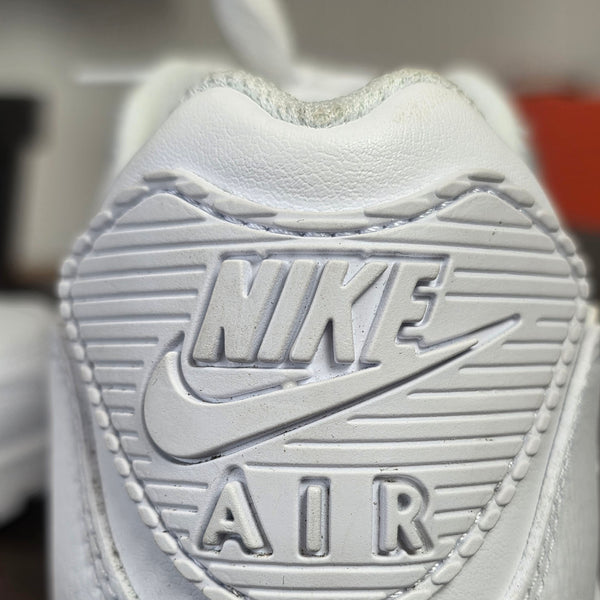 Nike Air Max 90 Triple White LTR maat 46