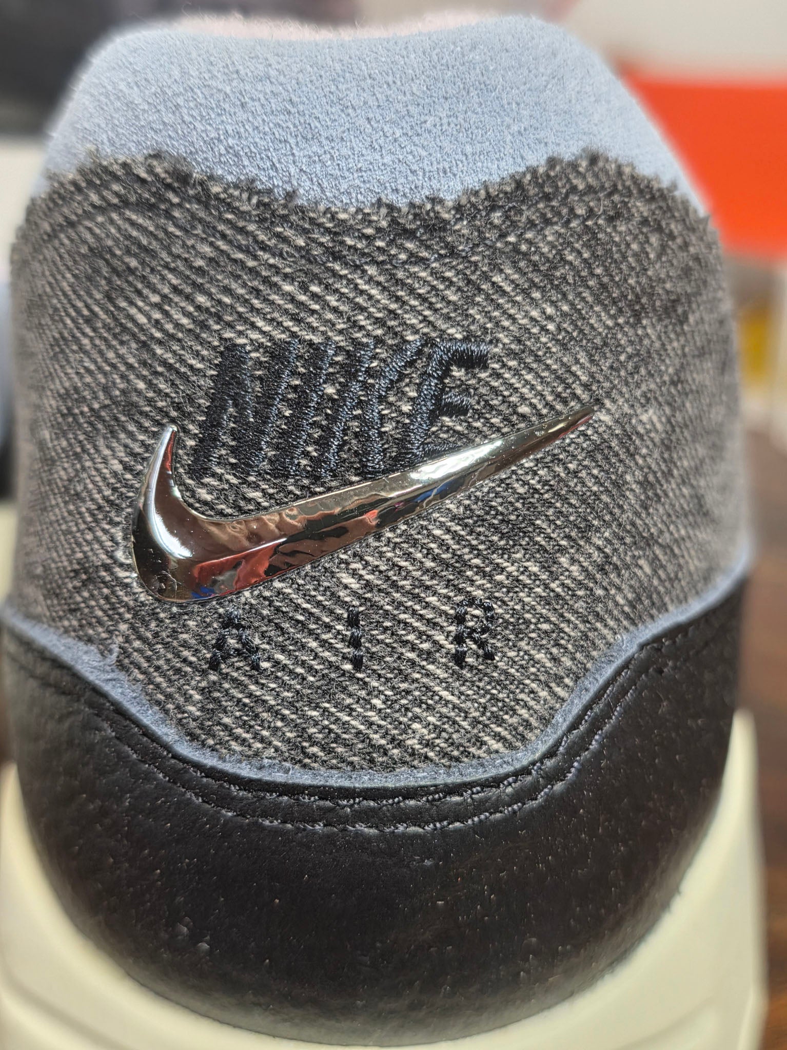 Nike Air Max 1 '86 Big Bubble Black Denim maat 49,5