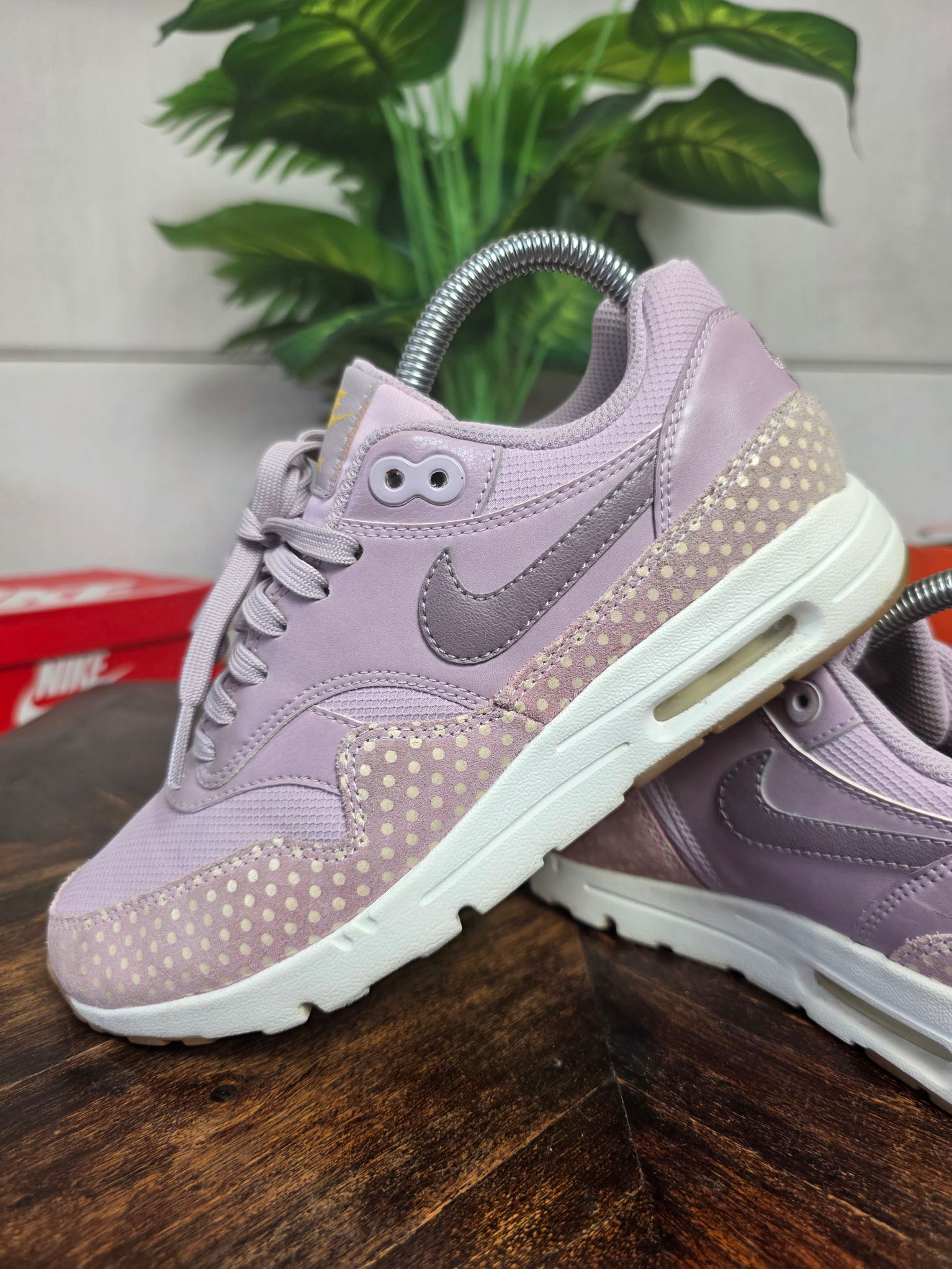 Nike Air Max 1 Ultra Plum Fog Polka Dot maat 38,5