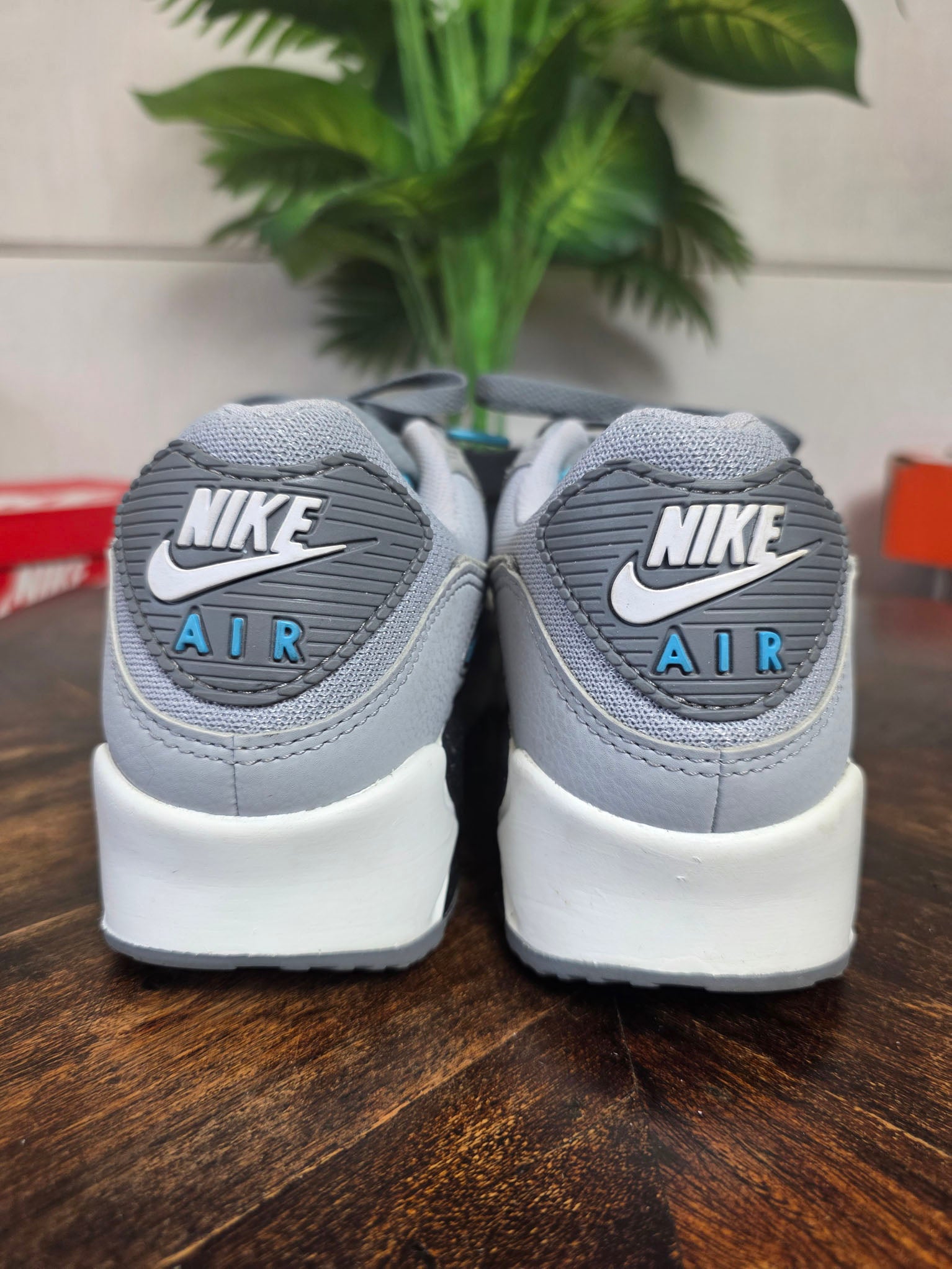Nike Air Max 90 Grey Blue maat 44