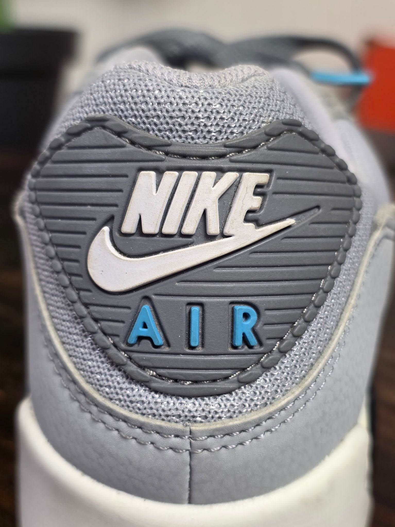 Nike Air Max 90 Grey Blue maat 44