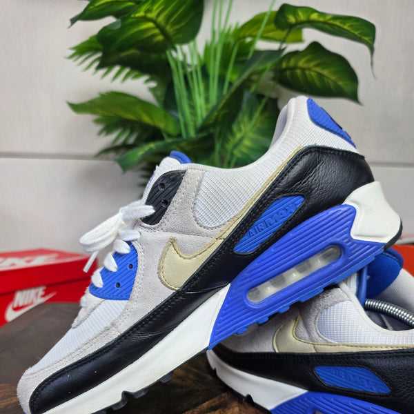 Nike Air Max 90 Khaki Racer Blue maat 47