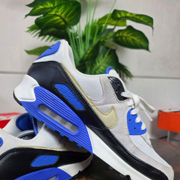 Nike Air Max 90 Khaki Racer Blue maat 47
