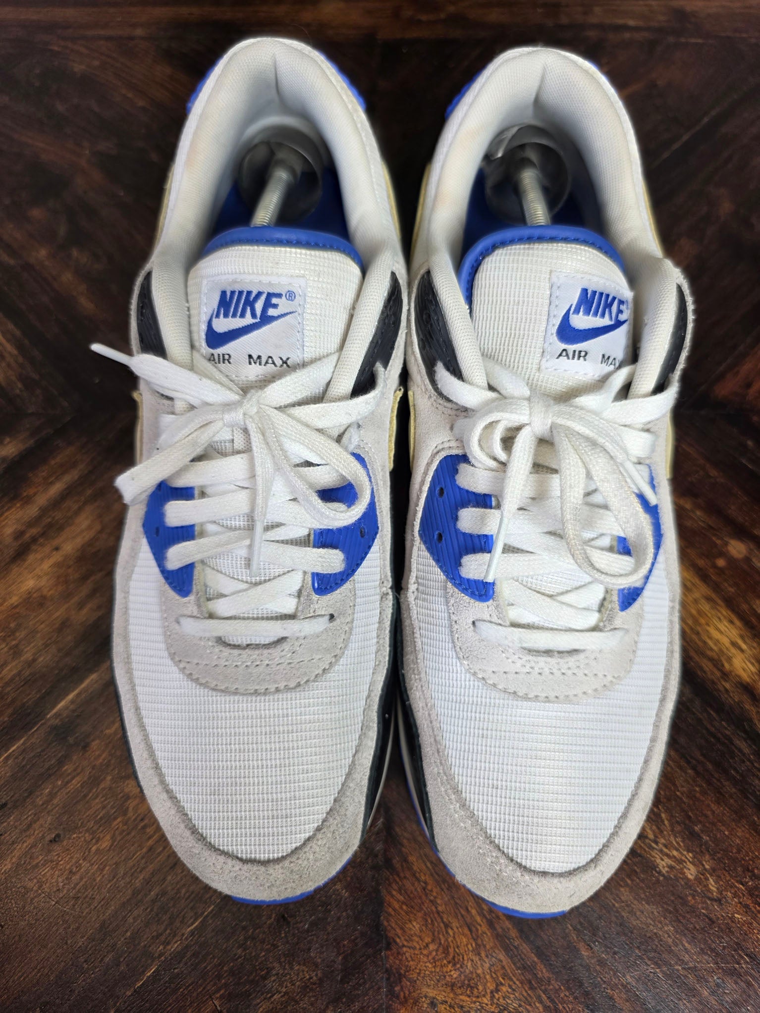 Nike Air Max 90 Khaki Racer Blue maat 47