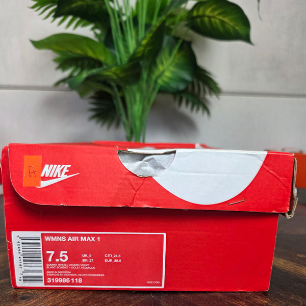 Nike Air Max 1 Atomic Violet maat 38,5
