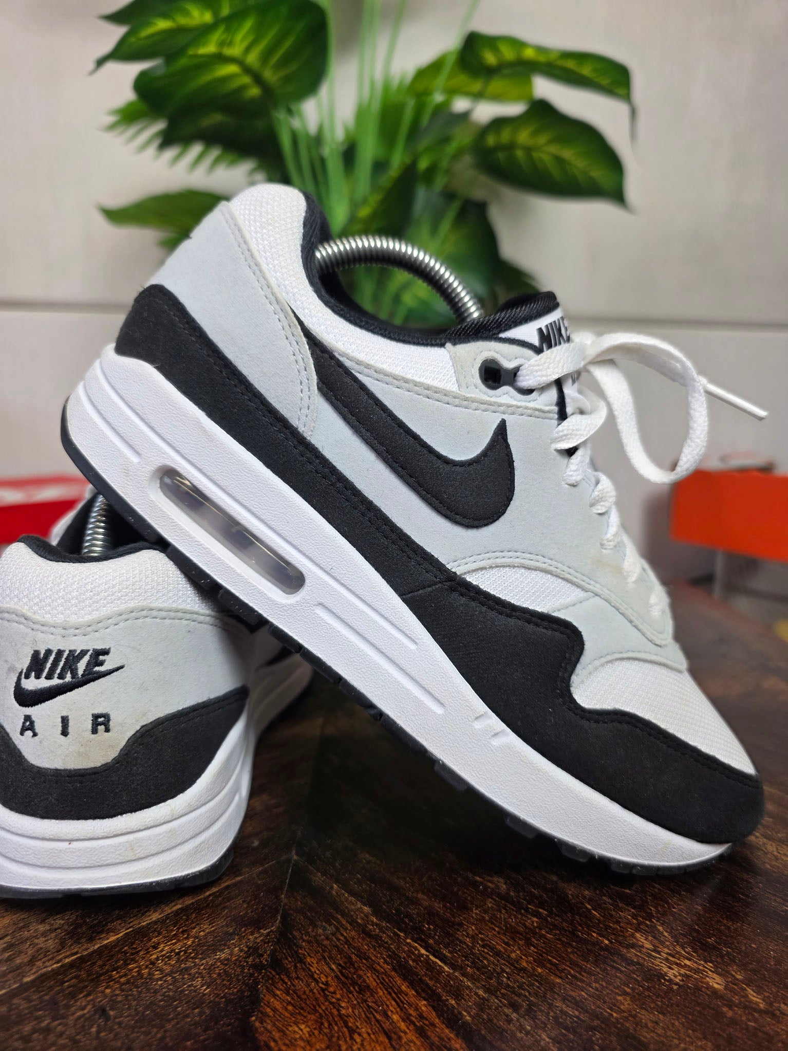 Nike Air Max 1 Black White maat 41