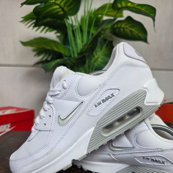 Nike Air Max 90 Jewel White maat 45