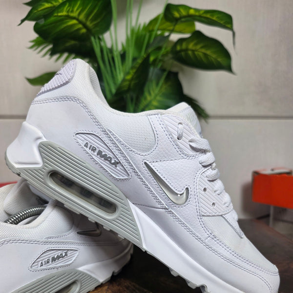 Nike Air Max 90 Jewel White maat 45