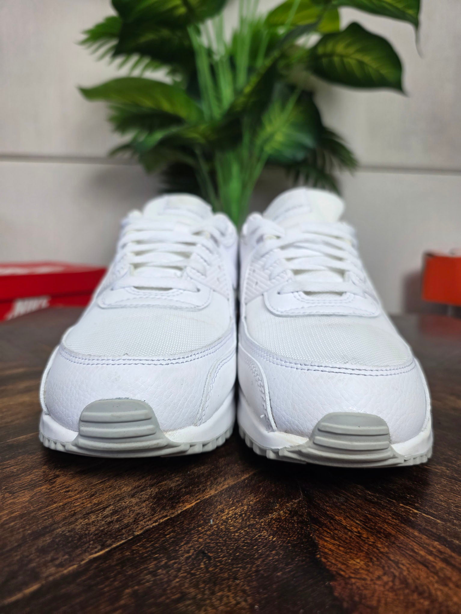 Nike Air Max 90 Jewel White maat 45