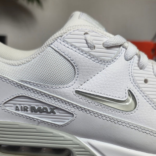 Nike Air Max 90 Jewel White maat 45