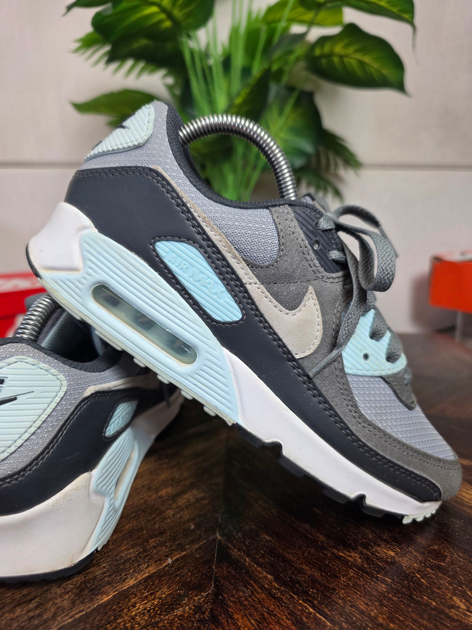 Nike Air Max 90 Light Pumice Smoke Grey maat 40