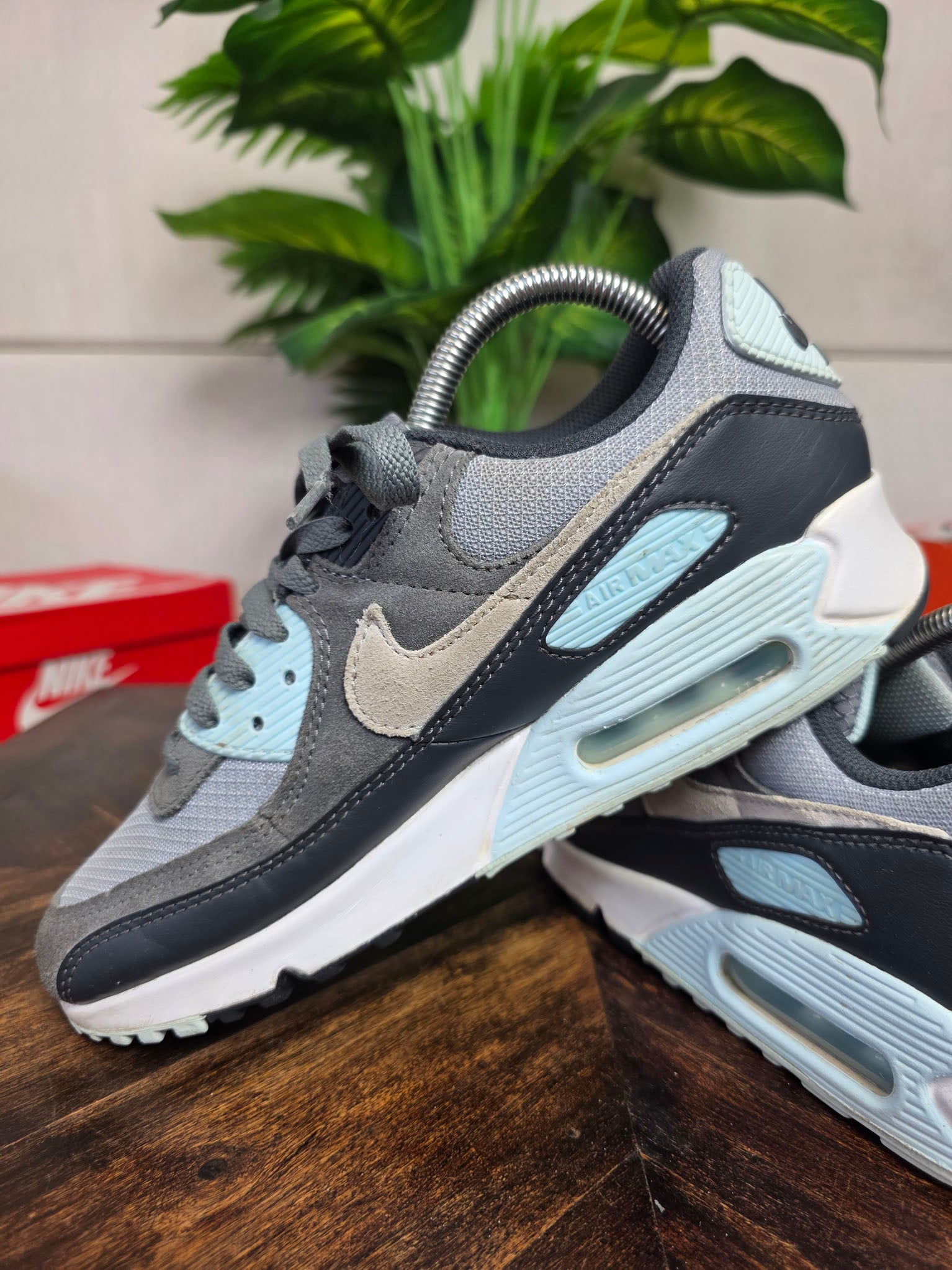 Nike Air Max 90 Light Pumice Smoke Grey maat 40