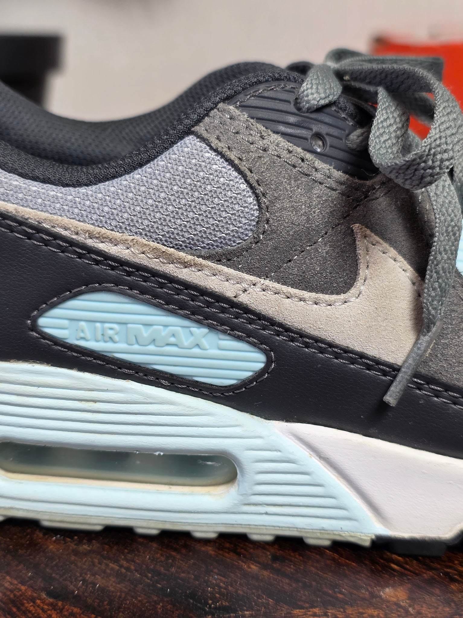 Nike Air Max 90 Light Pumice Smoke Grey maat 40