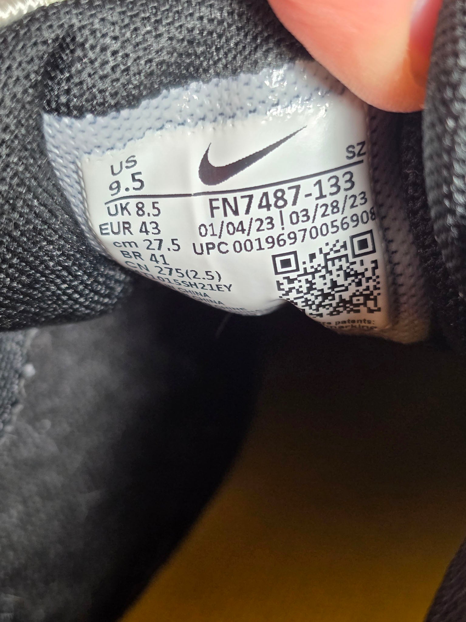 Nike Air Max 1 "Athletic Department" maat 43